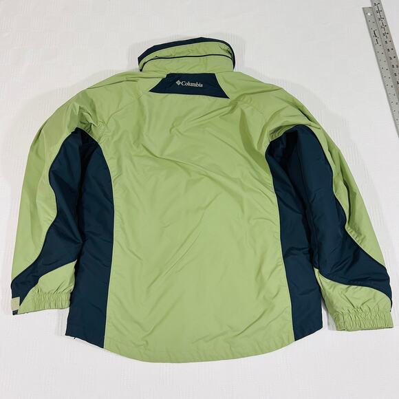 Columbia Womens M Jacket Coat Core Interchange 3 in 1 Green Gray - Picture 7 of 11